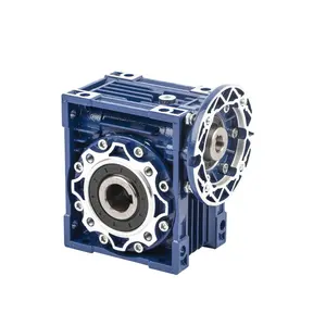 Nmrv030 Turbine Gear Reducer For Nema23 Stepper Motor With Square Mounting Plate 1.5 Years Provided Standard Gearbox