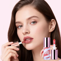 Carnival Kisses Sugar Swirl Lip Gloss Translucent Watery Glassy Lips Moisturizing Shiny Face Paint Tint Makeup Beauty