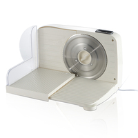 Trancheuse électrique AKANE A.8802 150W Cortadora de alimentos avec épaisseur réglable et lame en acier inoxydable de 170 mm
