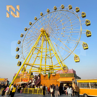 Grande Roue Nova Rides de 42 m, Grandiose Roue de Feris pour Parcs d'Attractions, Attraction Scénique, Accessoires pour Grande Roue