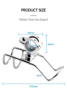 <span class=keywords><strong>Support</strong></span> de <span class=keywords><strong>canne</strong></span> à pêche en acier inoxydable de haute qualité et sangle de boucle pour la pêche en bateau - Product Image 3