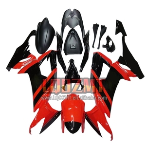 Cuerpo de inyección para <span class=keywords><strong>KAWASAKI</strong></span> NINJA <span class=keywords><strong>ZX</strong></span> <span class=keywords><strong>10</strong></span> <span class=keywords><strong>R</strong></span> 10R ZX10R 08 09 <span class=keywords><strong>10</strong></span> 52LQ.169 1000 CC ZX1000 <span class=keywords><strong>2008</strong></span> 2009 2010 carenados rojos de fábrica - Product Image 1
