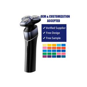 Magnetic Electric Rotary Shaver <b>Men</b> Stainless Steel Blades Waterproof Wet/Dry USB Rechargeable 4 1 Floating Head Razor Household - Product Image 1