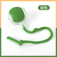 Jouet interactif pour chat, balle roulante automatique intelligente, jouet d'exercice électrique pour animaux de compagnie avec queue bionique, rechargeable par USB pour chats