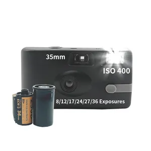 <span class=keywords><strong>Appareil</strong></span> photo <span class=keywords><strong>jetable</strong></span> professionnel motorisé en plastique pour pellicule 35 mm, méthodes personnalisables : autocollant/soie/UV, plusieurs couleurs - Product Image 4