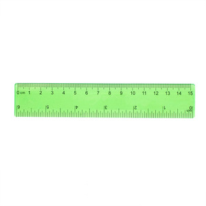 <span class=keywords><strong>Regla</strong></span> recta multicolor de plástico de 15 <span class=keywords><strong>cm</strong></span> para uso escolar o de oficina - Product Image 5
