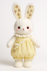 OEM lindo dibujos animados impreso conejo de peluche muñeca flor falda orejas grandes conejo muñeca niña <span class=keywords><strong>Bonnie</strong></span> conejo regalo de vacaciones - Product Image 5