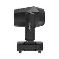 FEIYUEYUE Pro DMX 120W RGBW Laser Beam Moving Head Light avec double prisme IP33 Ra90 Effets 13 couleurs pour scène, concerts et événements