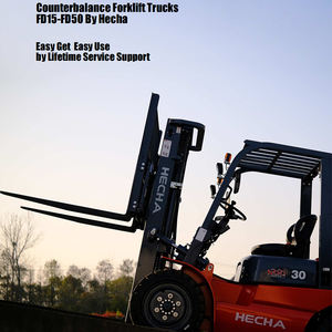 HECHA Carretilla elevadora diésel 3T a 5T, montacargas, de alta calidad, motor japonés y certificación CE e ISO Autoelevadores - Product Image 4