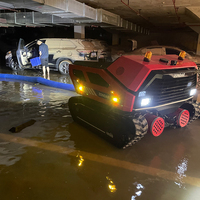 Robot de dégagement d'eau d'urgence post-taïfun avec surveillance vidéo à distance 1200m³/h et fonction d'alarme de panne