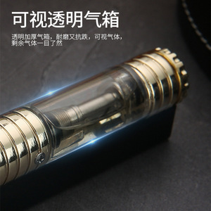 Encendedor de gas a prueba de viento JOFI, encendedor electrónico ultrafino para cigarros, para hombres, para viajes. - Product Image 3