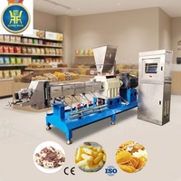 Machine à fabriquer des snacks au maïs, extrudeuse de snacks soufflés à double vis, machine automatique de soufflage de maïs, équipement alimentaire