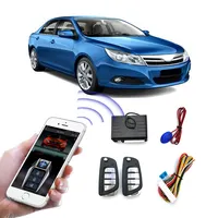 Car Flip Key Wholesale Easy Install Smart Bluetoh Keyless Entry Car Alarms System With Flip Key With Remote Trunk Release