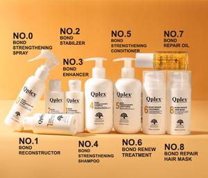 Qplex No.6 Professional Organic Amino Acid & Coconut Oil Bond Tratamiento de renovación para cabello dañado y teñido - Product Image 2