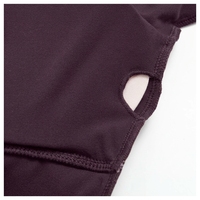 Débardeur de yoga et de Pilates personnalisable en tissu respirant, grande taille, pour femme, coupe ajustée, col halter et col en V, écologique et léger