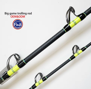 <span class=keywords><strong>Canne</strong></span> à pêche Fuii 50lb 130lb pour la pêche en haute mer, thon, requin, bateau, <span class=keywords><strong>canne</strong></span> droite ou courbée, cannes de pêche <span class=keywords><strong>au</strong></span> trolling pour <span class=keywords><strong>gros</strong></span> gibier, fabricant - Product Image 4
