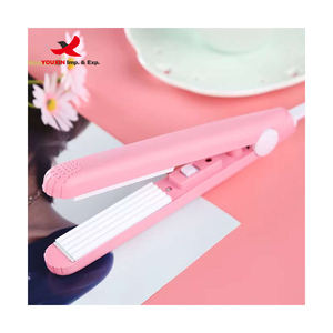 Fer à lisser et à boucler portable 2-en-1 en céramique, mini, mignon, pour voyage, prix bas, achat groupé - Product Image 6