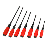 Tournevis à cliquet magnétique monolame chromé de qualité industrielle bricolage réparation vis cruciforme personnalisable Support OEM plastique