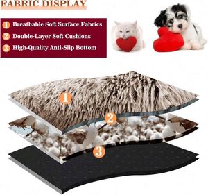 Muestra Gratis: Cama para Perro Pequeño con Manta Integrada, Cama Tipo Donut Acogedora, Anti-Ansiedad, con Capucha, Cama Tipo Cueva Relajante para Mascotas Redondo - Product Image 4