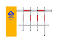 Barrière automatique rapide TW806 avec moteur sans balais, télécommande RFID, reconnaissance de plaque d'immatriculation et évitement de collision