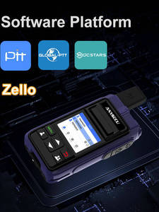Radio Bidireccional Global T55, Plataforma Zello, Red Pública, 4G LTE Inteligente, Bluetooth, WiFi, Tarjeta SIM, Inglés, Portátil, L793 - Product Image 2