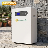 Batterie solaire Greensun Lifepo4 51.2v 200ah 400ah 600ah 10KWH 30KWH 50KWH Batterie lithium-ion pour système hybride hors réseau