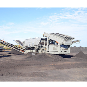 Línea de producción completa Trituradora de roca portátil Trituradora de impacto portátil de Egipto para cantera de piedra - Product Image 1