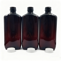 Nouvelles bouteilles en plastique PET Cosette Original Cosette 473 ml avec NOUVEAU MOLD, bouteilles de sirop contre la toux de 16 oz avec livrets
