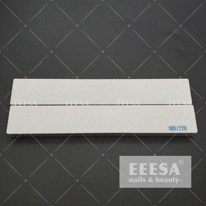 ตะไบเล็บสีเทาพร้อมโลโก้แบบกำหนดเอง ฟองน้ำขัดเล็บทรงสี่เหลี่ยม เงางาม - Product Image 2