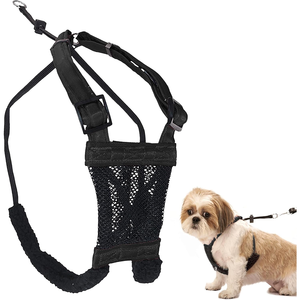 Nilon tahan lama kontrol nyaman tidak menarik tidak tersedak Mesh <span class=keywords><strong>Harness</strong></span> anjing peliharaan dengan rompi jala - Product Image 2