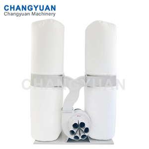 CHANGYUAN Nuovo Aspiratore Mobile a Doppio Cilindro con Ruote, Collettore di Trucioli ad Alta Aspirazione, Estrattore di Polvere di Legno 10.05Hp 4826 CFM per Officina - Product Image 5
