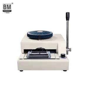 Hand Operated Card Embossing Machine,Manual Metal Plate Embossing Machine