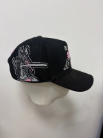Gorra Trucker con Bordado 3D de Caracteres Chinos de Flor de Cerezo, Gorras de Béisbol Snapback Estilo Urbano, Venta al Por Mayor