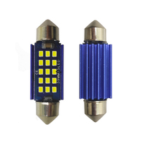 NAITE Led Festoon 31mm 36mm 39mm 41mm Lumière de dôme de voiture C5W 6-18 LED Angle de faisceau de 360° Ajustement universel DC 12V