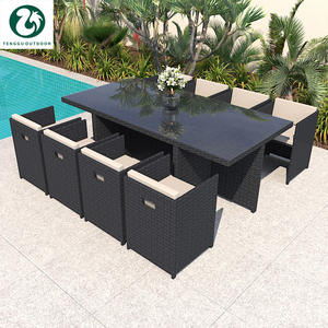 Conjunto de muebles de ratán para exteriores, juego de mimbre, sofá de jardín, venta directa de fábrica - Product Image 5