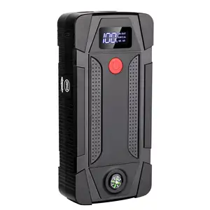 2024 new product Super Capacitor 12V 21000mAh LCD Display Power Supply Multi-Function Portable Car Battery Jump Start