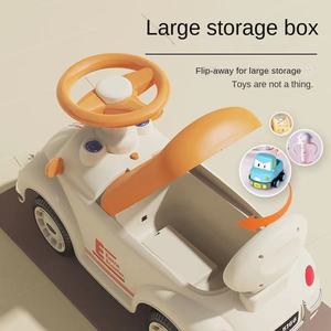 Hoogwaardige vintage kinder scooters Twister auto, een 1-3 jaar oud yo-yo fietsje met lichten en muziek voor een vierwielrijauto - Product Image 4