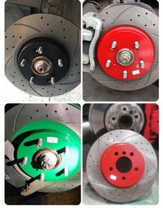 Rotores de freno automotrices de alto rendimiento, discos de freno de coche para <span class=keywords><strong>Hyundai</strong></span> Sonata Hybrid Starex Staria Stellar Venue Veracruz Maxcruze - Product Image 5