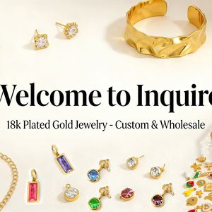 Ensemble collier et bracelet en zircon en forme de cœur, chaîne en cuivre style bambou, pour femme, tendance et simple - Product Image 6