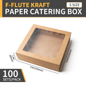 Mini Cake Pie Muffin Donut Cookie Panadería Pastelería Pequeñas cajas <span class=keywords><strong>de</strong></span> <span class=keywords><strong>San</strong></span> Valentín con ventana - Product Image 3