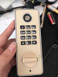 ABS <span class=keywords><strong>push</strong></span>-nút mã Knob khóa bảng điều chỉnh cho tập thể dục nhà centre ngăn kéo & cửa an toàn Locker truy cập khóa - Product Image 3