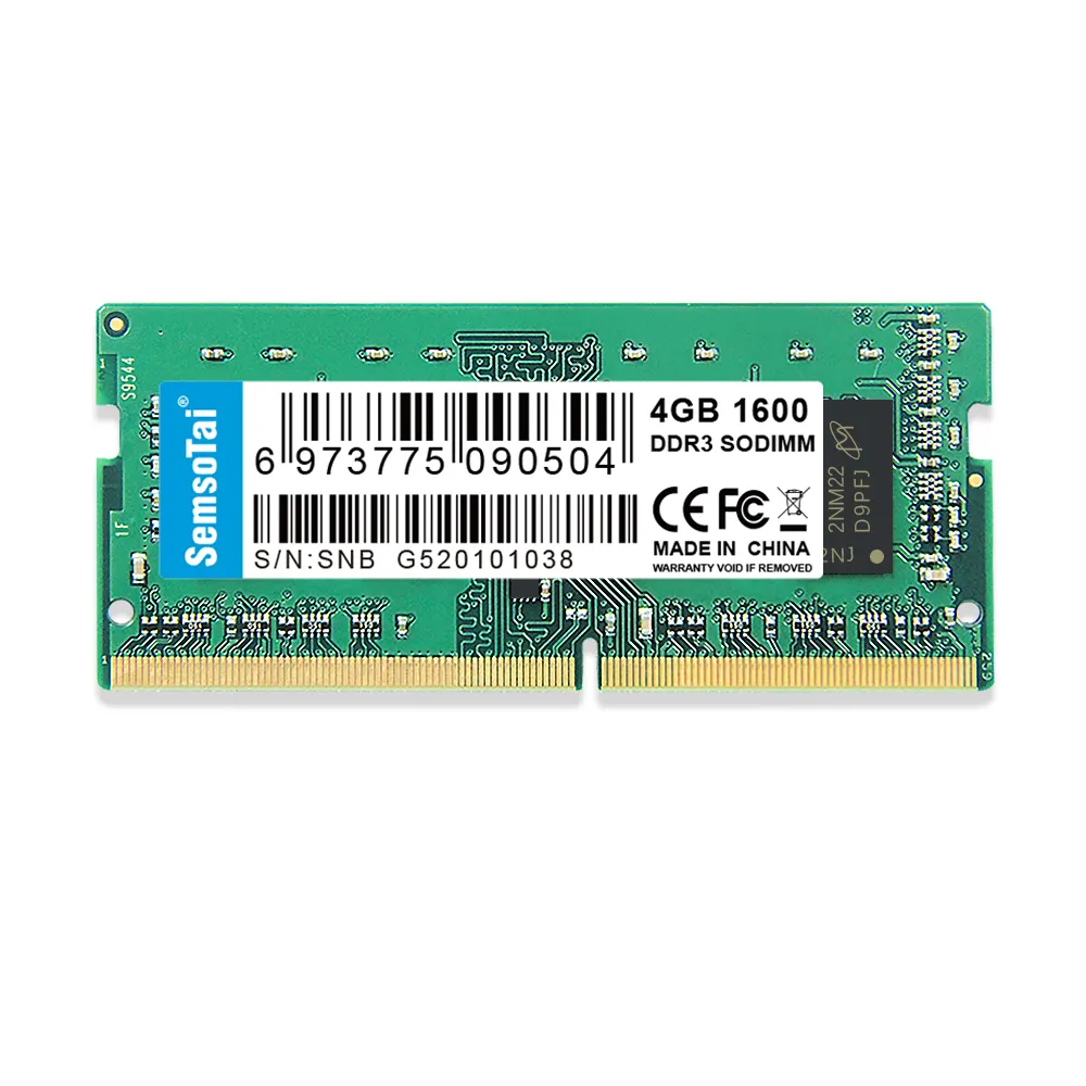 OEM DDR3 1600MHz 4GB SO-DIMM 240pin Memory Ram Module for LAPTOP