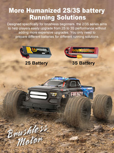 Camioneta RC HOSHI N517 Frenzy 1:12 4WD sin Escobillas, 70KM/H, Alta Velocidad, Grado Hobby, Todoterreno, Envío Directo, 2 Baterías (Stock en EE. UU.) - Product Image 6