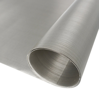 Malla de alambre de acero inoxidable corrugada personalizada de 1.2m x 30m, rollos de 0.15mm x 60 mallas, malla de alambre de acero inoxidable 304 316 para minería