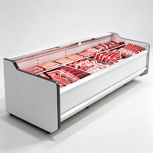 Équipement de cuisine pour restaurants, vente en gros, refroidisseur d'air commercial grande capacité, vitrine réfrigérée pour <span class=keywords><strong>boucher</strong></span> - Product Image 1