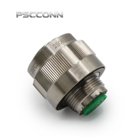 Connecteur électrique circulaire industriel PSCCONN série D38999 III J599 26FC35PN, 22 broches, 33A 400V, avec écrou de blocage, type aviation