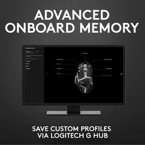 Souris de jeu <span class=keywords><strong>Logitech</strong></span> <span class=keywords><strong>G502</strong></span> <span class=keywords><strong>SE</strong></span>-Hero RGB haute Performance avec 11 boutons programmables optique 16000 DPI pour souris filaire de bureau - Product Image 6
