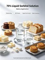 Sirop de D-Sorbitol Liquide de Qualité Alimentaire 70% Humectant Édulcorant Matière Première CAS 50-70-4 E420
