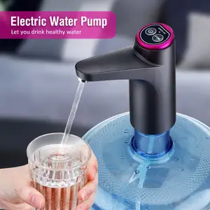 Producto de alta calidad, bomba de agua potable eléctrica, agua portátil, USB, bomba automática de galón, dispensador de agua potable