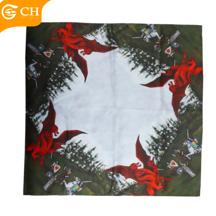 Fabricant professionnel 12MM foulard en soie exquis imprimé numérique foulards en soie italiens Logo personnalisé dinosaure 100% foulard en soie